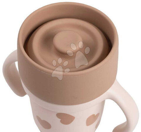 Dětské hrnky - Hrnek pro děti Stainless Steel Learning Cup Click & Drink BIGLove Beaba - 5