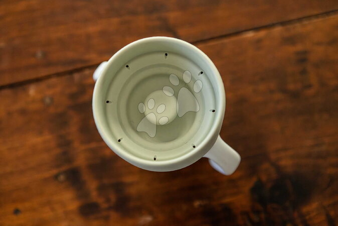 Dětské hrnky - Hrnek pro děti Stainless Steel Learning Cup Click & Drink Pebble Beaba - 13