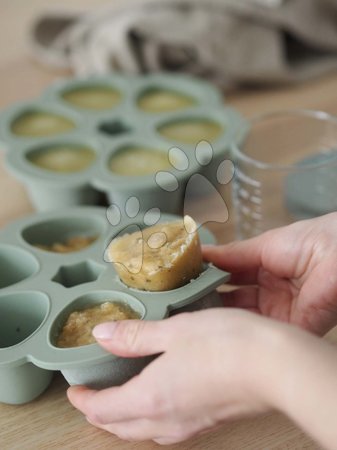 Pojemniki i foremki na żywność - Multidozownik do jedzenia Silikonowy Multiportions Beaba - 3
