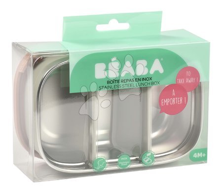 Posode in doze za živila - Posoda za malico Stainless Steel Lunch Box Beaba - 7