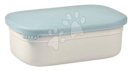 Élelmiszer tárolók és dobozok - Uzsonnás doboz Stainless Steel Lunch Box Beaba - 1