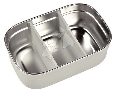 Élelmiszer tárolók és dobozok - Uzsonnás doboz Stainless Steel Lunch Box Beaba - 3