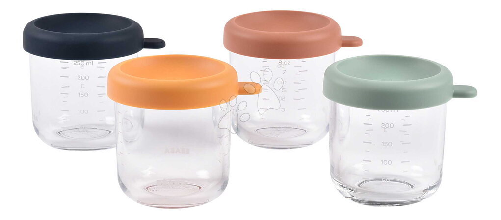 Posode in doze za živila - Set posod za hrano Sunrise Color Mix Beaba_1