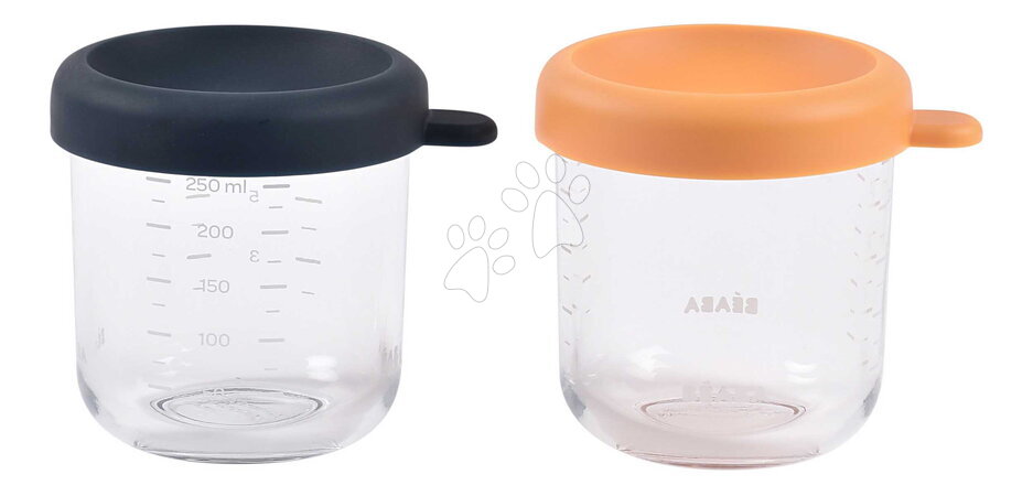 Kojenecké potřeby od výrobce Beaba | Strana 12 - Sada dóz na jídlo Night Blue Honey Beaba