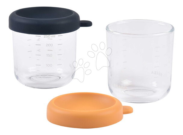 Kojenecké potřeby od výrobce Beaba | Strana 12 - Sada dóz na jídlo Night Blue Honey Beaba_1