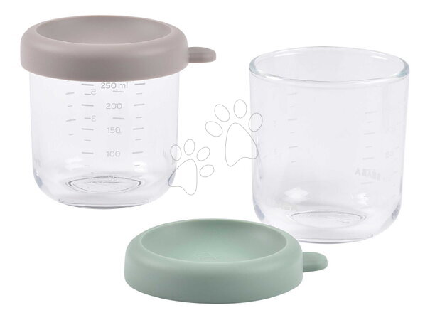 Kojenecké potřeby od výrobce Beaba | Strana 12 - Sada dóz na jídlo Sage Green Gazelle Beaba_1