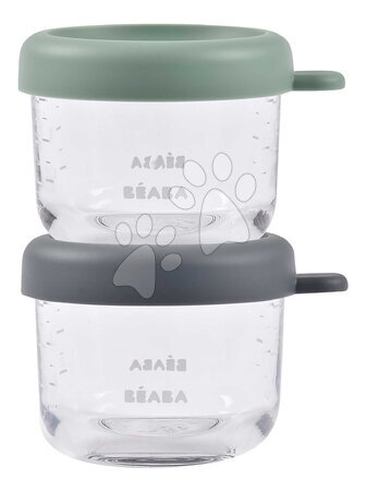 Kojenecké potřeby od výrobce Beaba | Strana 13 - Sada dóz na jídlo Mineral Sage Green Beaba_1