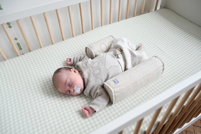 Hnízdo na spaní Cocoonababy® - Hnízdo na spaní pro miminka Bébécal™ Linen Natural Beaba - 3