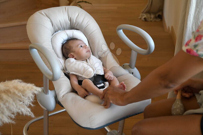 Balansoare pentru bebeluși  - Șezlong reglabil pentru copii Up & Down Bouncer IV Clay Beaba - 7