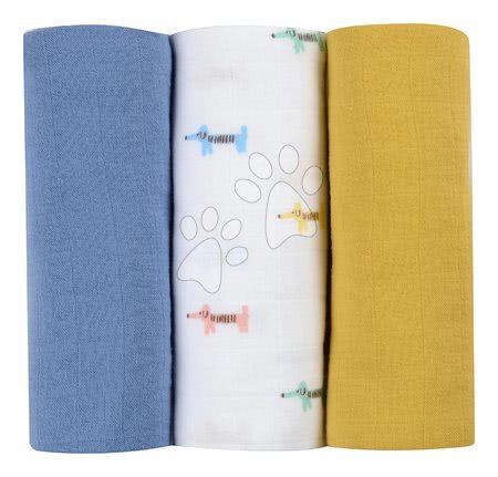 Pleny a přebalování - Textilní pleny z bavlněného mušelínu Cotton Muslin Cloths Beaba