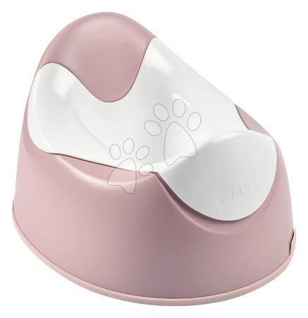 Nočníky a redukcie na toaletu - Nočník pre deti Beaba Training Potty Old Pink ergonomický ružový od 18 mes