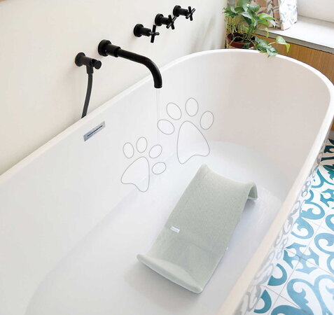 Lehátka a sedátka do vany - Lehátko do vany Transatdo 1st stage Bath Seat Velvet Grey Beaba - 2