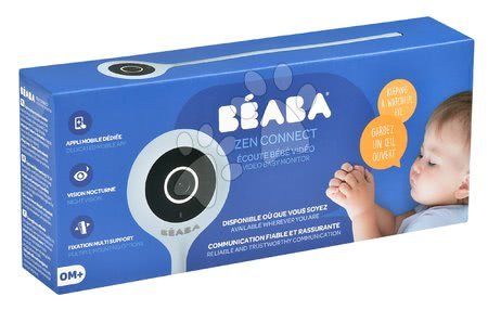 Elektronické chůvičky - Elektronická chůvička New Video Baby monitor ZEN Connect Grey Beaba - 14
