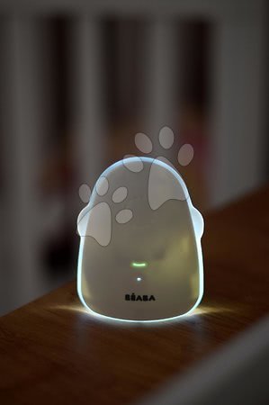 Akcesoria niemowlęce - Elektroniczna niania Audio Baby Monitor Simply Zen connect Beaba przenośna z technologią zero emisji promieniowania z delikatnym światłem_1