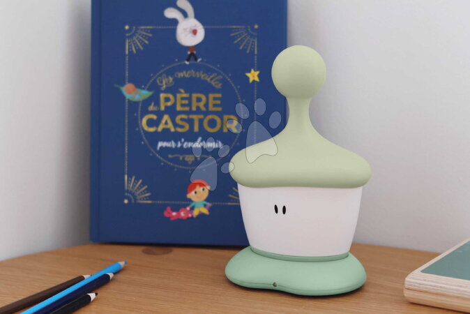 Gyermeklámpák - Éjjeli fény lámpa Pixie Stick Night Light Sage Green Beaba - 4