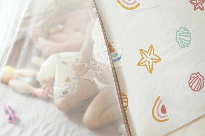 Detské stany - Plážový stan pre deti Breezy Anti UV Tent Clay Earth Beaba - 19