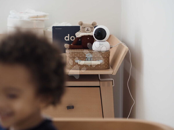 Elektronické chůvičky - Elektronická chůvička Video Baby Monitor Zen Premium White Beaba - 13