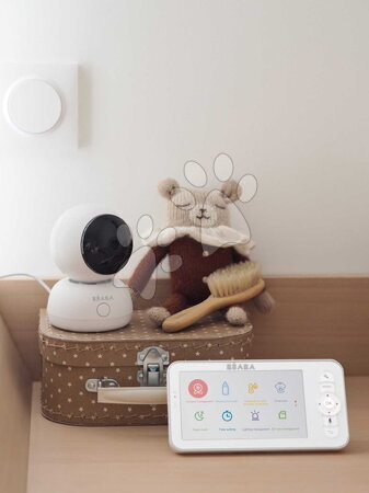 Elektronické chůvičky - Elektronická chůvička Video Baby Monitor Zen Premium White Beaba - 16