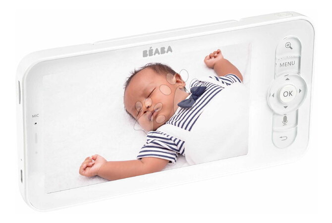 Elektronické chůvičky - Elektronická chůvička Video Baby Monitor Zen Premium White Beaba - 10