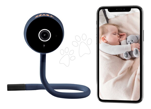 Babyphones - Elektronischer Video-Babymonitor Zen Connect Night Blue Beaba - 5