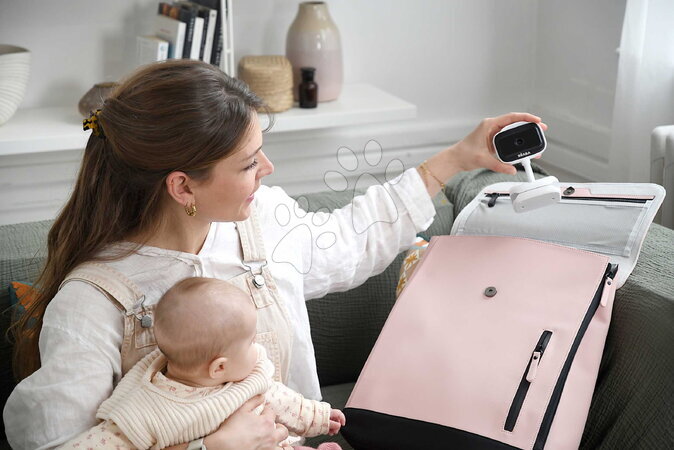 Elektronické chůvičky - Elektronická chůvička Video Baby Monitor Zen Nomad White Beaba - 12