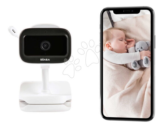 Elektronické chůvičky - Elektronická chůvička Video Baby Monitor Zen Nomad White Beaba - 6