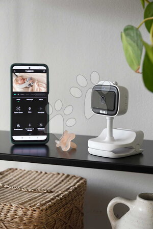 Elektronické chůvičky - Elektronická chůvička Video Baby Monitor Zen Nomad White Beaba - 18
