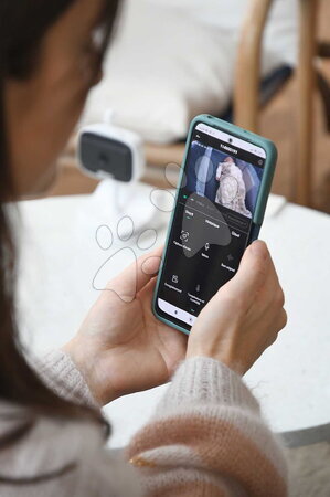 Elektronické chůvičky - Elektronická chůvička Video Baby Monitor Zen Nomad White Beaba - 19