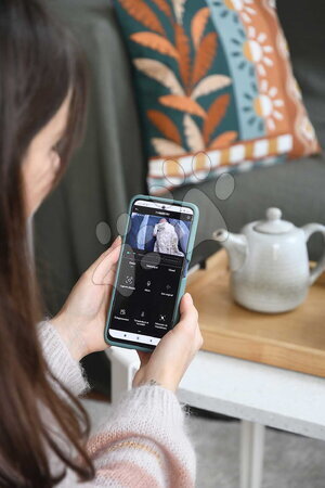 Elektronické chůvičky - Elektronická chůvička Video Baby Monitor Zen Nomad White Beaba - 21