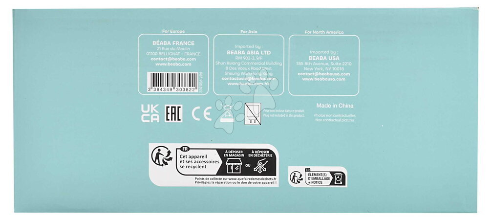 Elektronické chůvičky - Elektronická chůvička Video Baby Monitor Zen+ 2 Beaba - 15