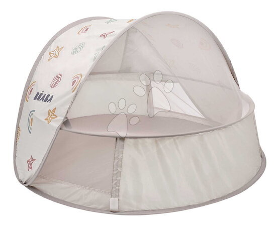 Hry na zahradu - Plážový stan pro děti Breezynest Anti UV Tent Clay Earth Beaba_1