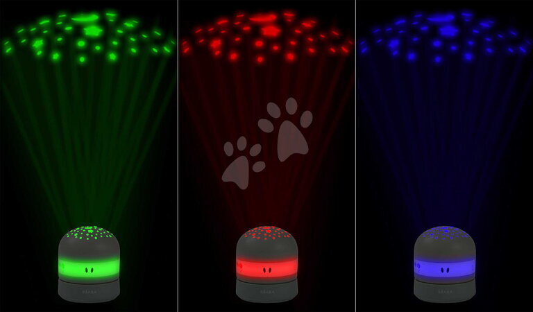 Gyermeklámpák - Éjjeli fény csillagos égbolt Pixie Projector Sage Green Beaba - 17