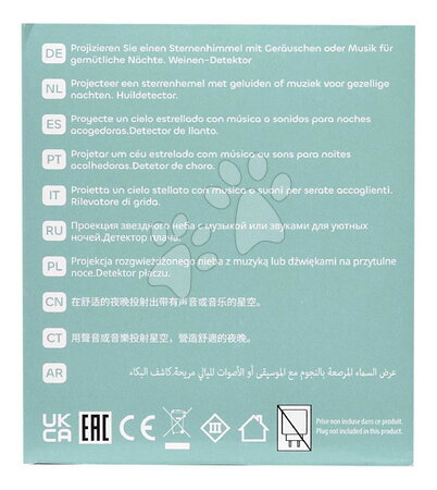 Gyermeklámpák - Éjjeli fény csillagos égbolt Pixie Projector Sage Green Beaba - 24