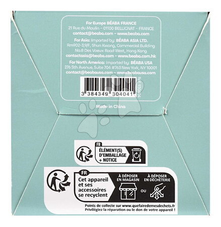 Gyermeklámpák - Éjjeli fény csillagos égbolt Pixie Projector Sage Green Beaba - 25