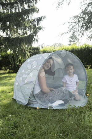 Detské stany - Plážový stan pre deti Breezy Anti UV Tent Lichen Beaba - 7