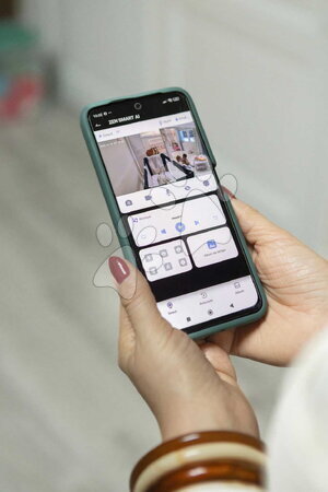 Elektronické chůvičky - Elektronická chůvička Video Baby Monitor Zen Smart AI White Beaba - 11