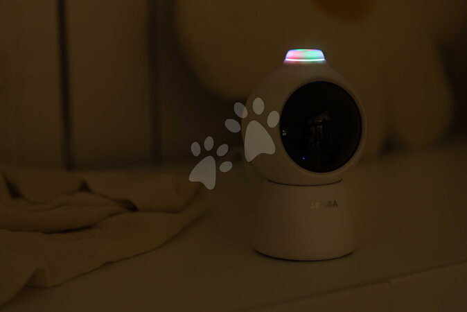 Elektronické chůvičky - Elektronická chůvička Video Baby Monitor Zen Smart AI White Beaba - 13