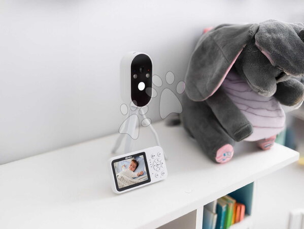Elektronické chůvičky - Cestovní elektronická chůvička Video Baby Monitor Zen Travel White Beaba - 6