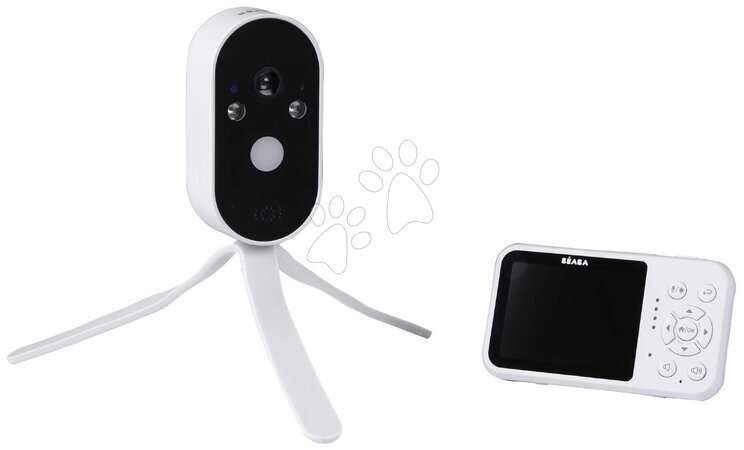Sikkerhed og sundhed for barnet - Cestovná elektronická opatrovateľka Video Baby Monitor Zen Travel White Beaba
