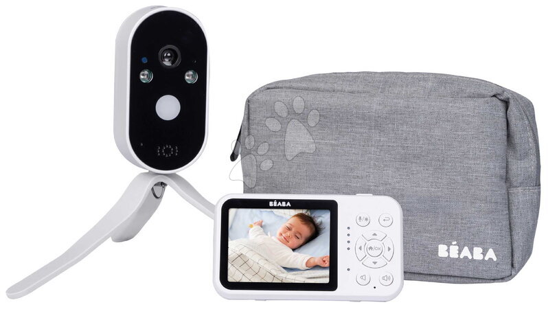 Elektronické chůvičky - Cestovní elektronická chůvička Video Baby Monitor Zen Travel White Beaba - 2