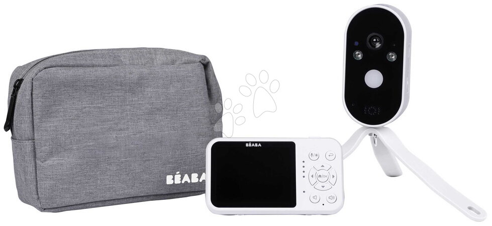 Elektronické chůvičky - Cestovní elektronická chůvička Video Baby Monitor Zen Travel White Beaba - 3