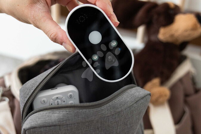 Elektronické chůvičky - Cestovní elektronická chůvička Video Baby Monitor Zen Travel White Beaba - 13