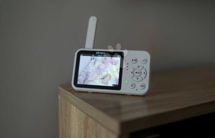 Elektronické chůvičky - Cestovní elektronická chůvička Video Baby Monitor Zen Travel White Beaba - 17