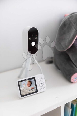 Elektronické chůvičky - Cestovní elektronická chůvička Video Baby Monitor Zen Travel White Beaba - 24