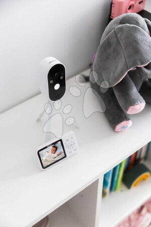 Elektronické chůvičky - Cestovní elektronická chůvička Video Baby Monitor Zen Travel White Beaba - 25