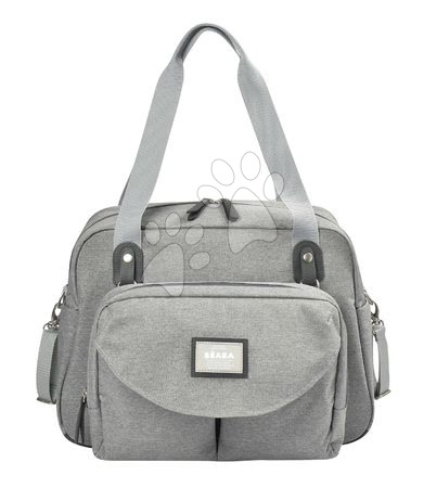 Previjalne torbe za vozičke - Previjalna torba za vozičke Beaba Geneva II Heather Grey siva