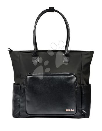 Dojčenské potreby - Prebaľovacia taška ku kočíku Beaba Berlin XL Black s doplnkami