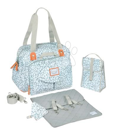 Dojčenské potreby - Prebaľovacia taška ku kočíku Beaba Geneva II Cherry Blossom_1