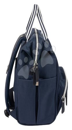Prebaľovacie tašky ku kočíkom - Prebaľovacia taška Beaba Wellington Changing Bag Blue Marine_1