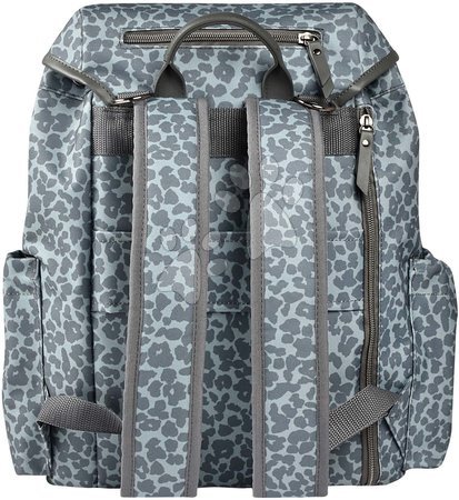 Prebaľovacie tašky ku kočíkom - Prebaľovacia taška ako batoh Vancouver Backpack Dark Cherry Blossom Beaba s doplnkami 22 l objem 42 cm zelená_1